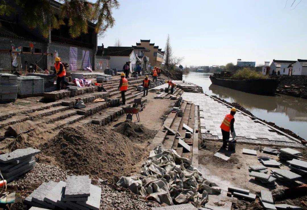 安丰镇串场河整治再发力