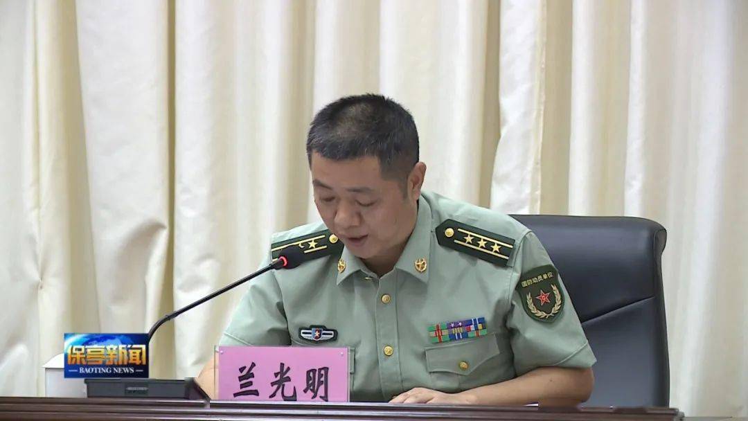 王昱正:担当实干 狠抓落实 不断开创党管武装工作新局面