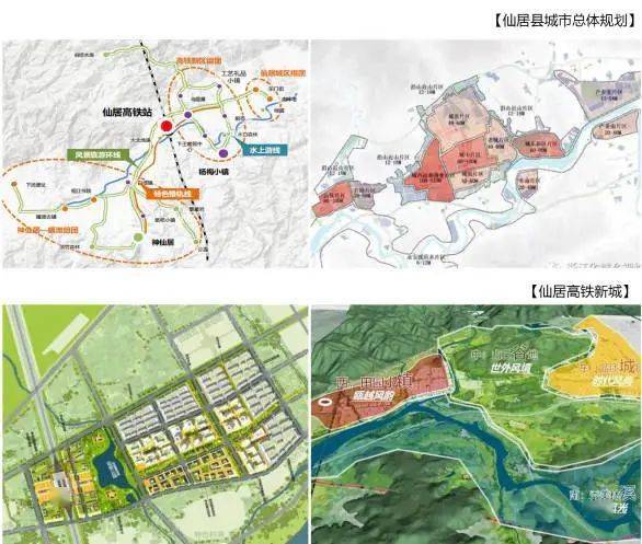 仙居高铁新城规划图图片