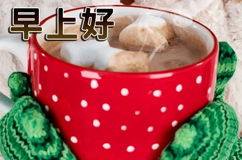 新版早上好图片带字朋友群聊天祝福好友的早晨好图片
