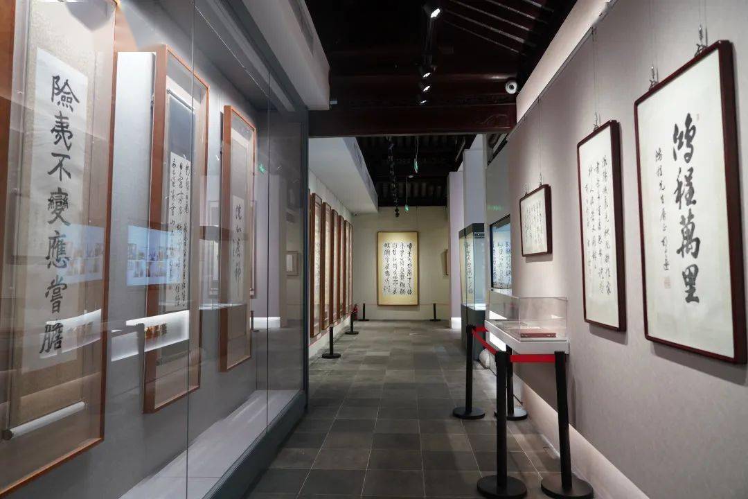 墨香飘满老城厢古城公园内的清代建筑变身胡问遂艺术馆