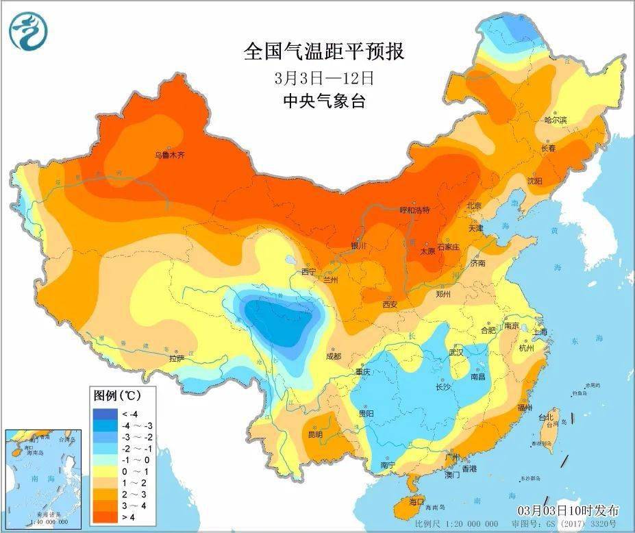 明天天气很任性 白天18 夜里零下 还有大风 气温