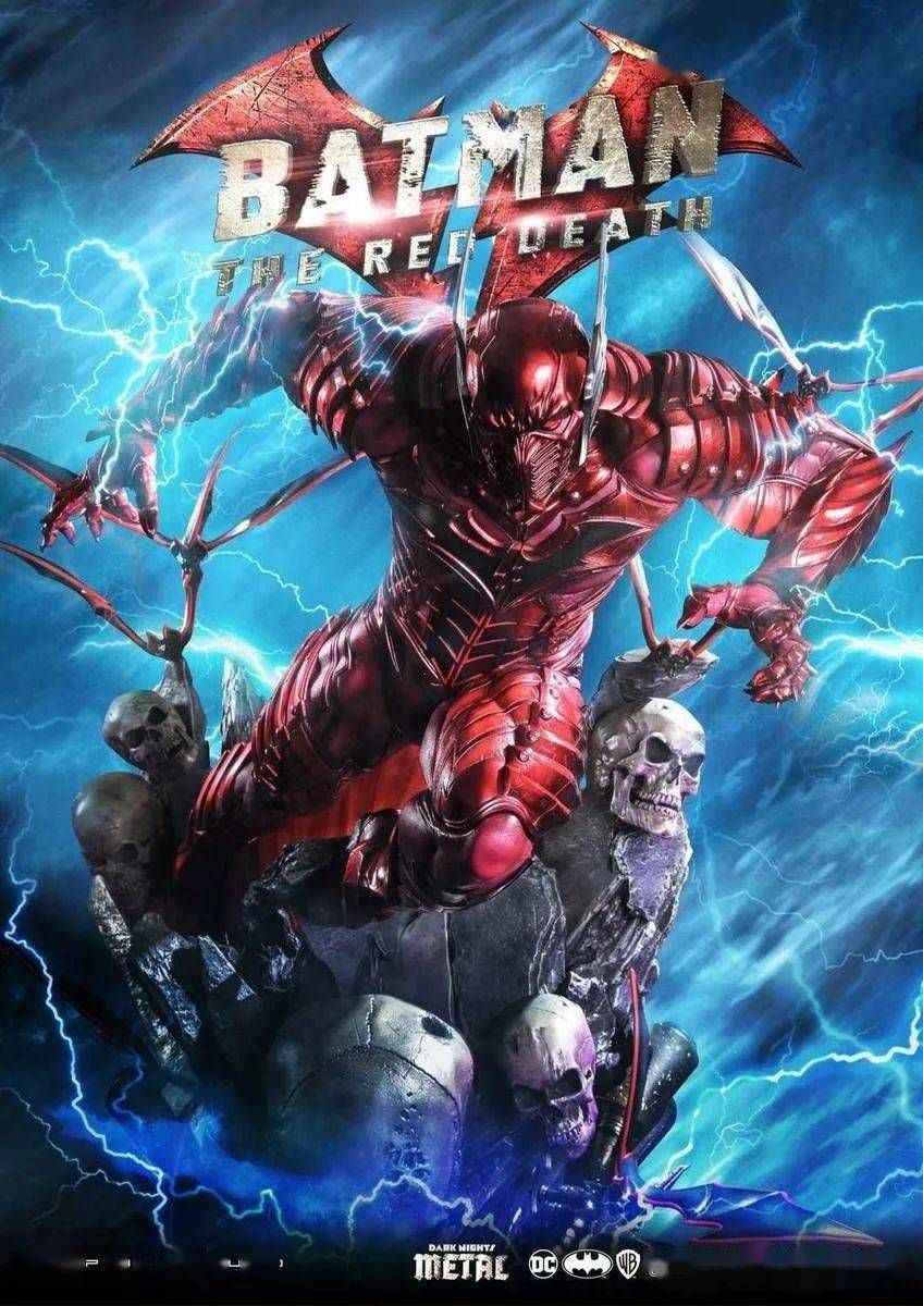 美系p1s新品13黑暗之夜金属红死魔雕像双版本