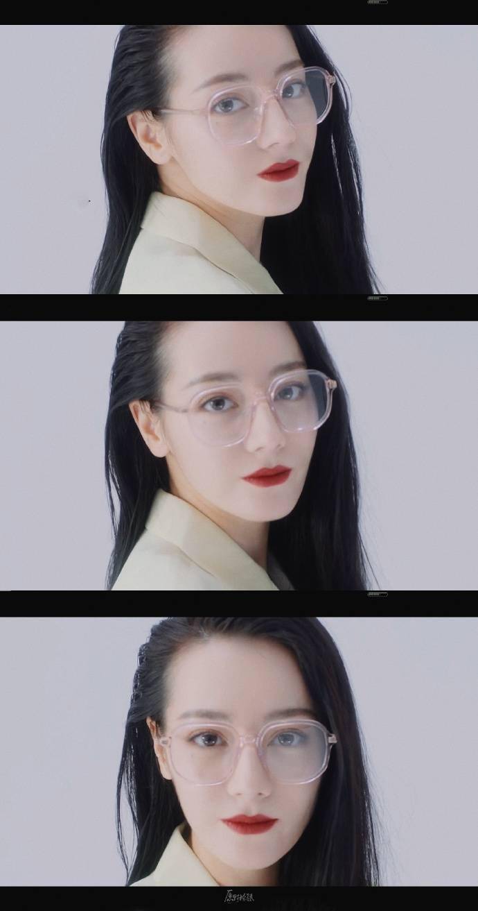 迪丽热巴全新眼镜广告大片公开 化身冷艳御姐释放撩人魅力
