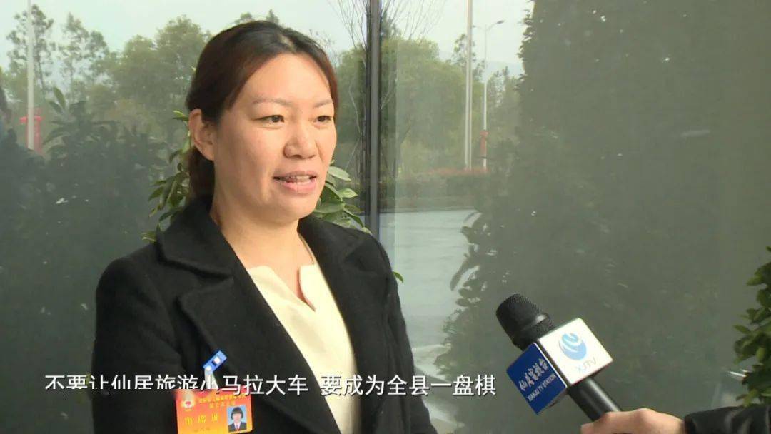 县政协委员徐巧玲说:"一个方面,体制机制要有新突破,不要让仙居旅游小