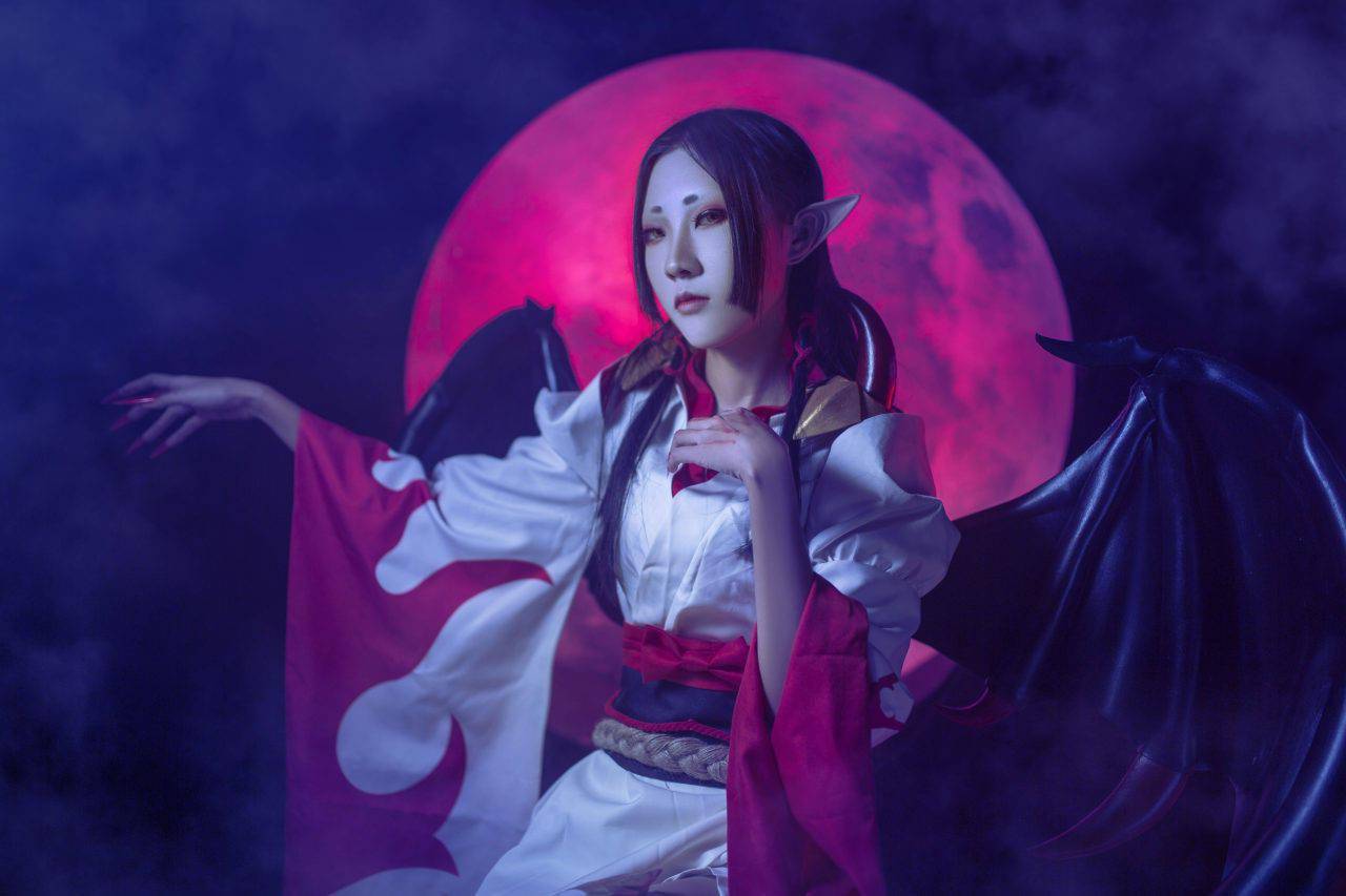 阴阳师手游吸血姬未觉cosplay