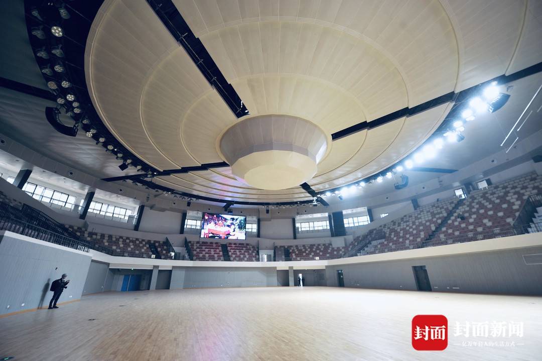 成都大运会武术比赛场馆城北体育馆全新亮相