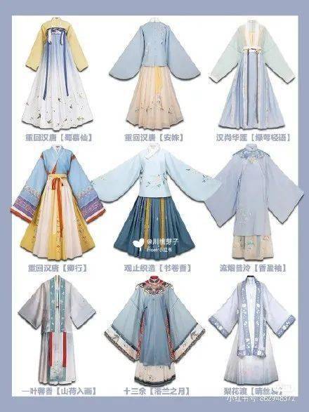 绘画参考汉服绘画素材参考来啦感觉收藏以后肯定用得上嘻嘻来源网络