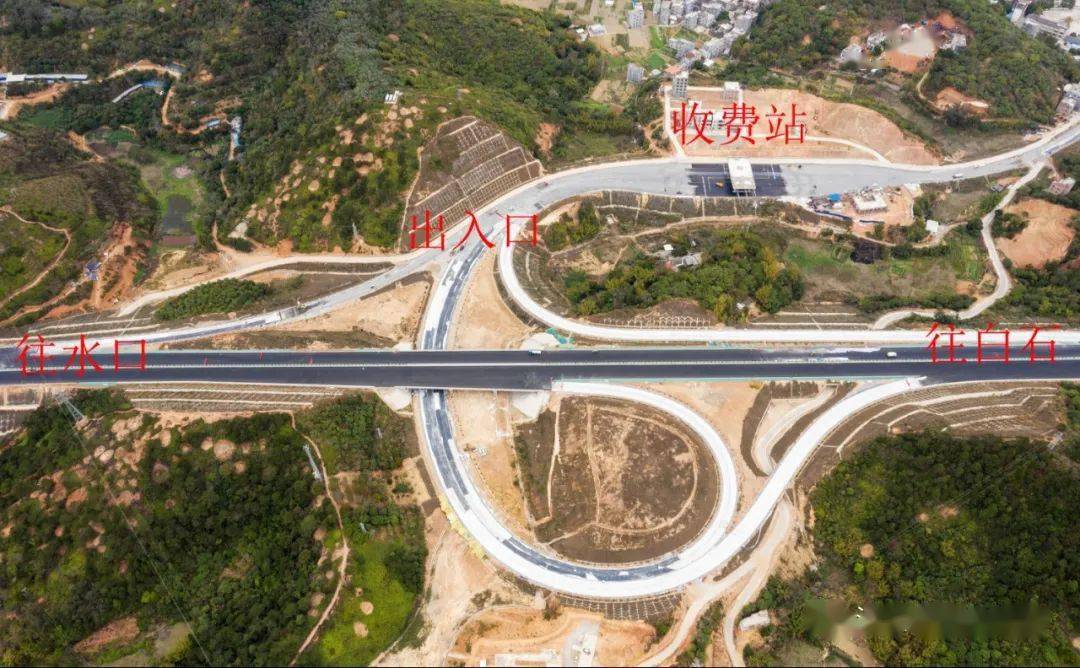 多图罗信高速市区信宜丁堡出入囗第一次见