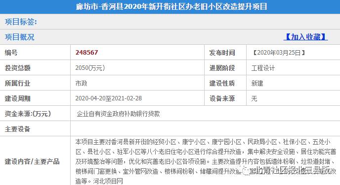 香河县部分老旧小区改造名单公布！快威尼斯5139手机版看有您家吗？(图1)