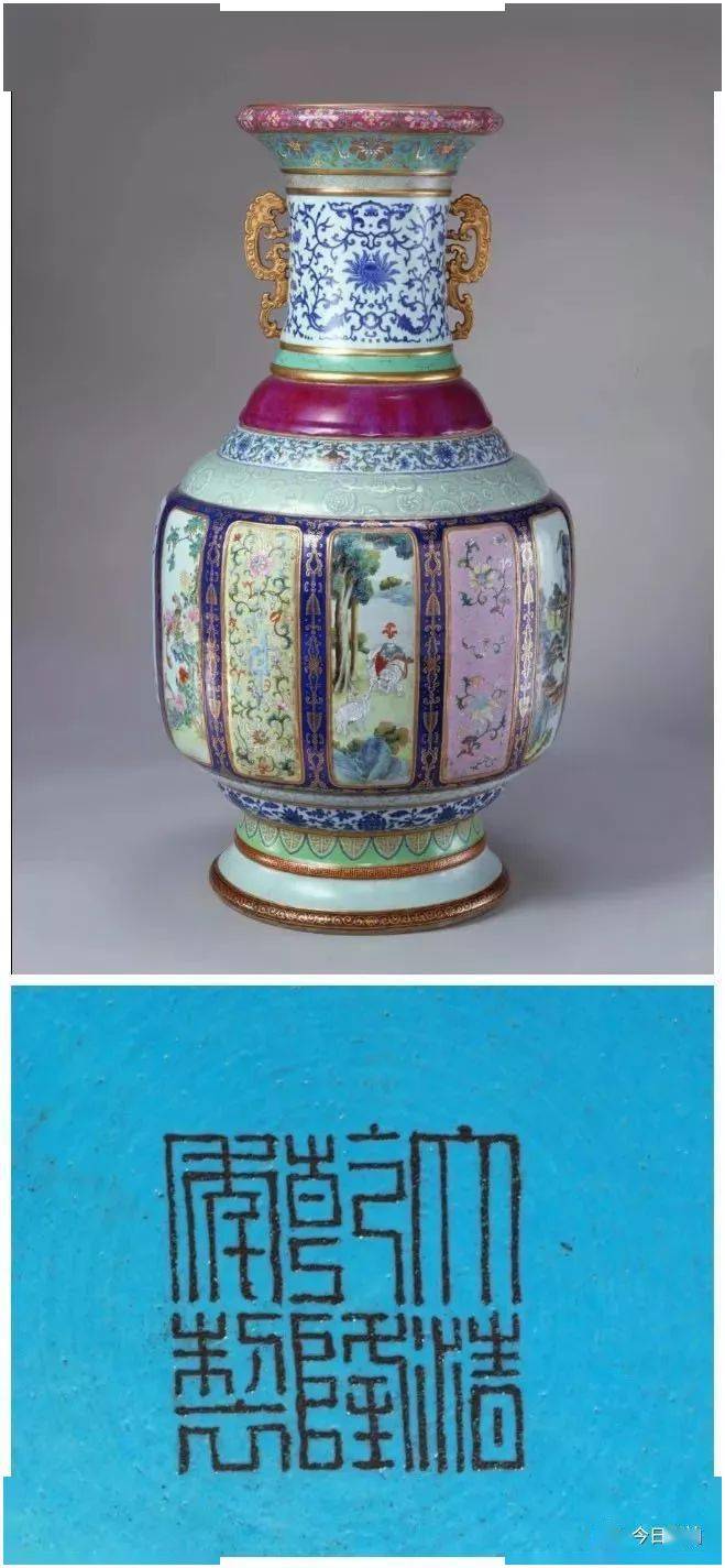 从故宫馆藏看清乾隆瓷器的款识及底部特征--彩瓷篇_搜狐网