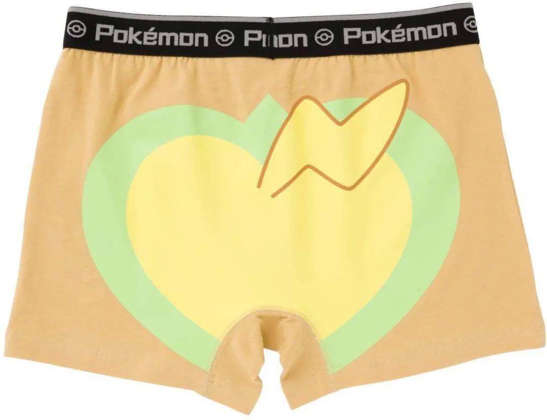 宝可梦官方周边馆新品上架来电汪内裤