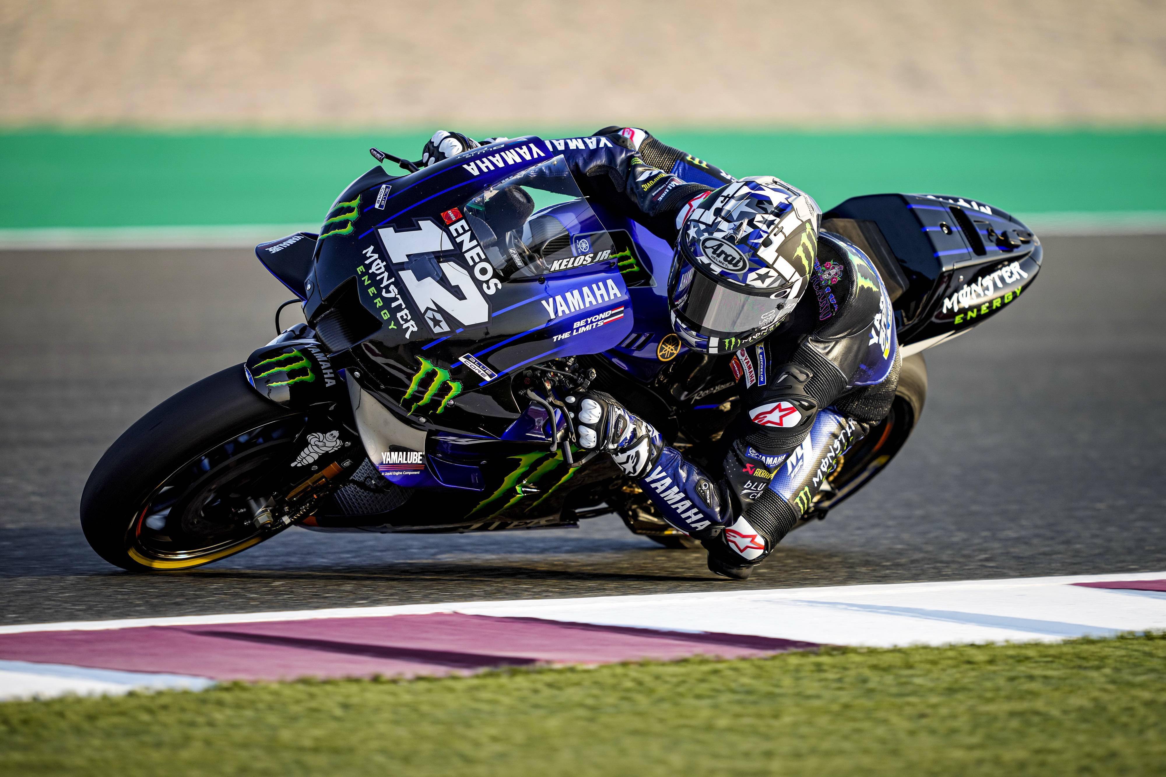 2021motogp卡塔尔季前测试yamaha厂队篇