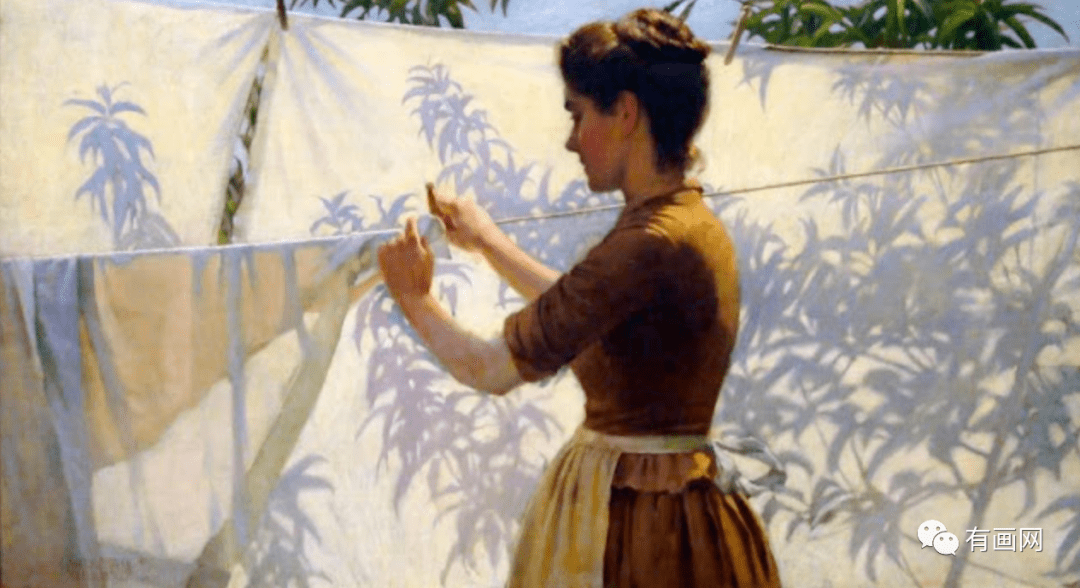 美国画家(1861-1942(charles courtney curran)查尔斯·考特尼·柯兰