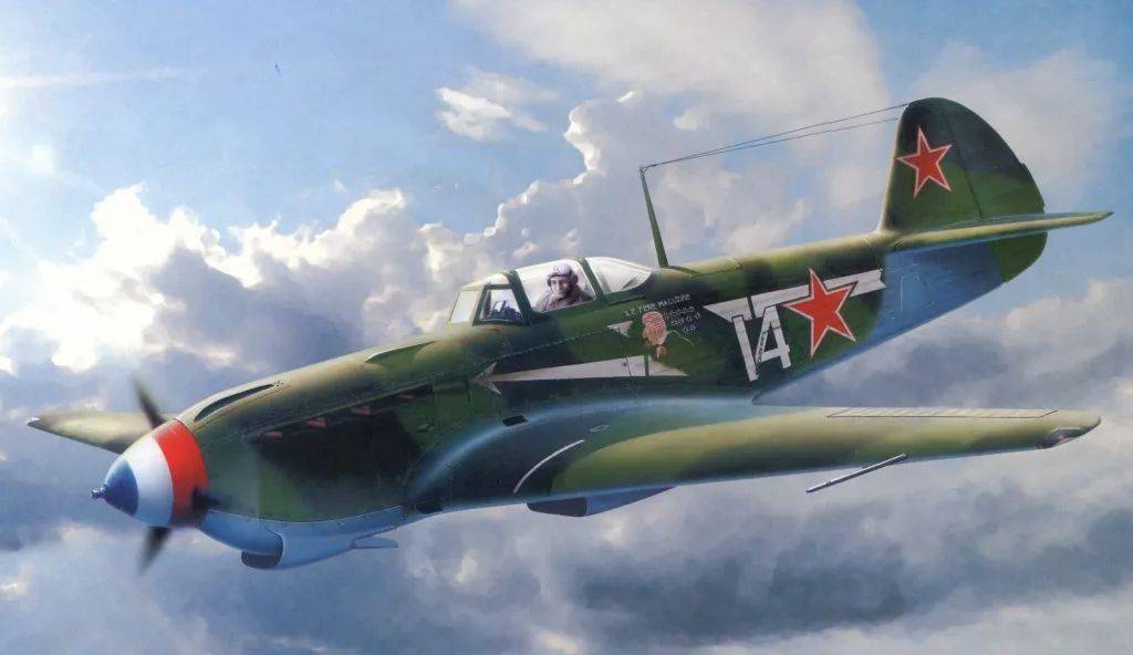 精选好图二战苏军雅克9战斗机
