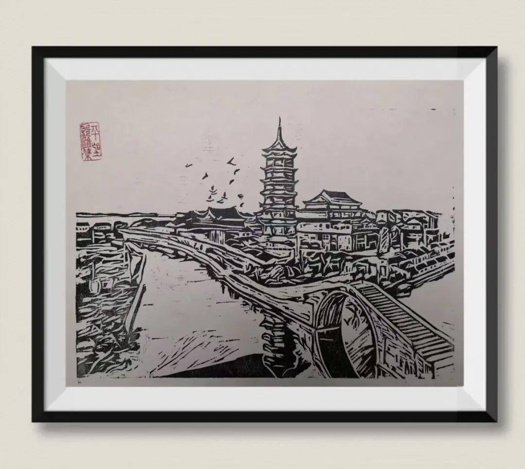 这样的苏州"运河十景",你一定没见过!_版画