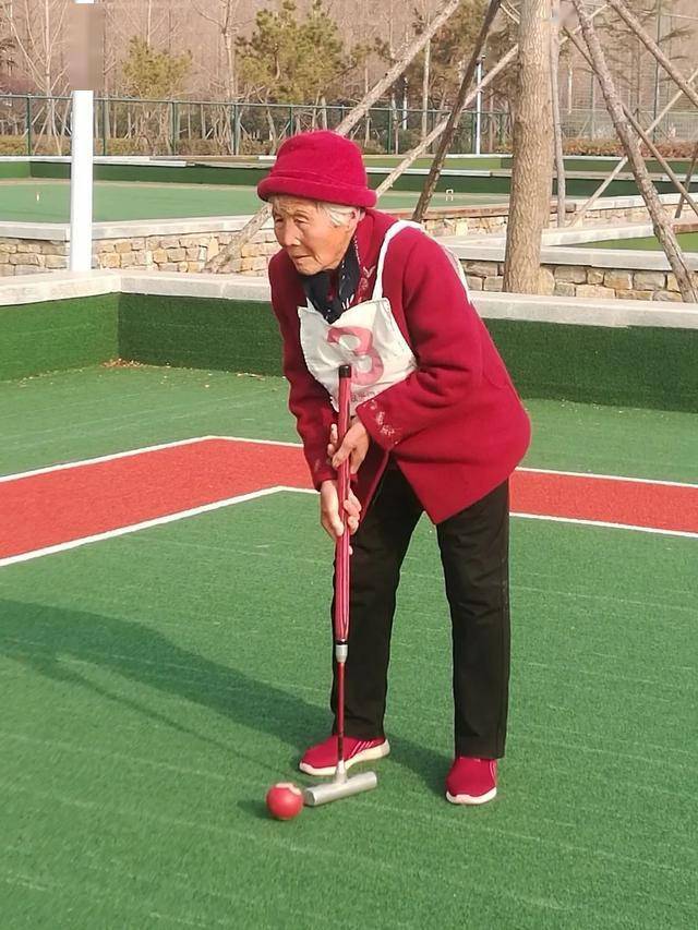 第三届"全民健身进家庭"双打门球比赛举行_老年人