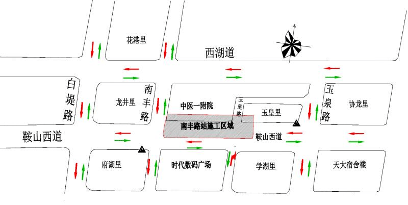 扩散 封闭近4年 市区这条主干道通行调整 鞍山西道