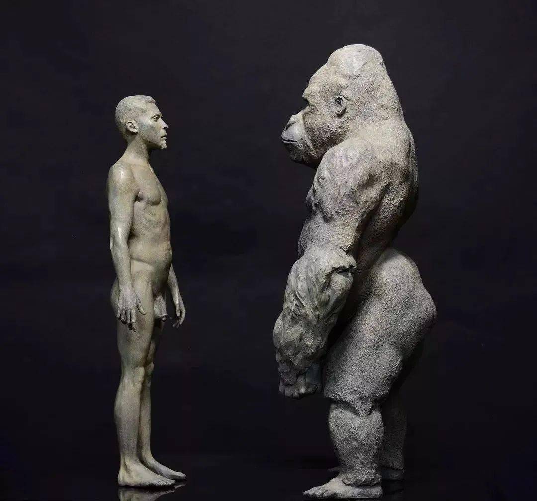 超震撼的动物雕塑美国雕塑家adammatano