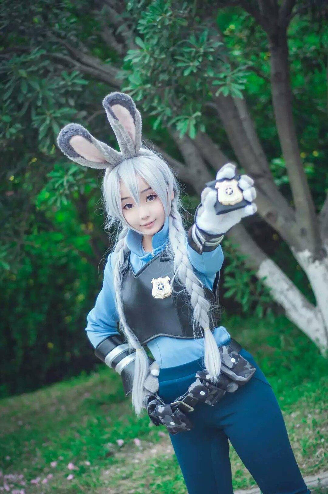 疯狂动物城朱迪cosplay