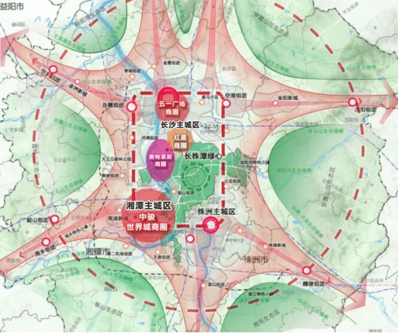 长株潭都市圈规划图片