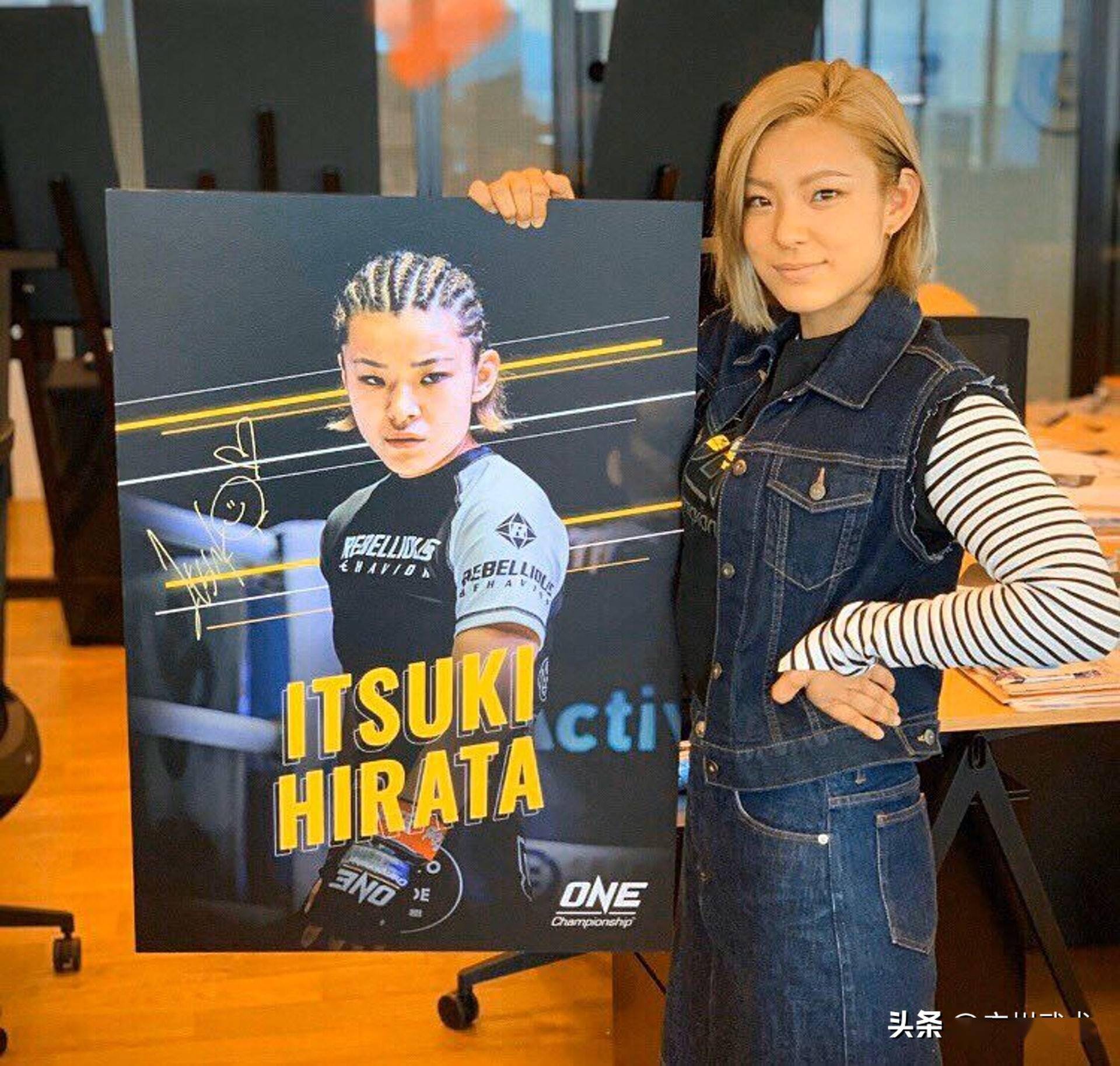 「日本」mma職業女選手:平田樹(人造人18號)_比賽六連勝_nyrene