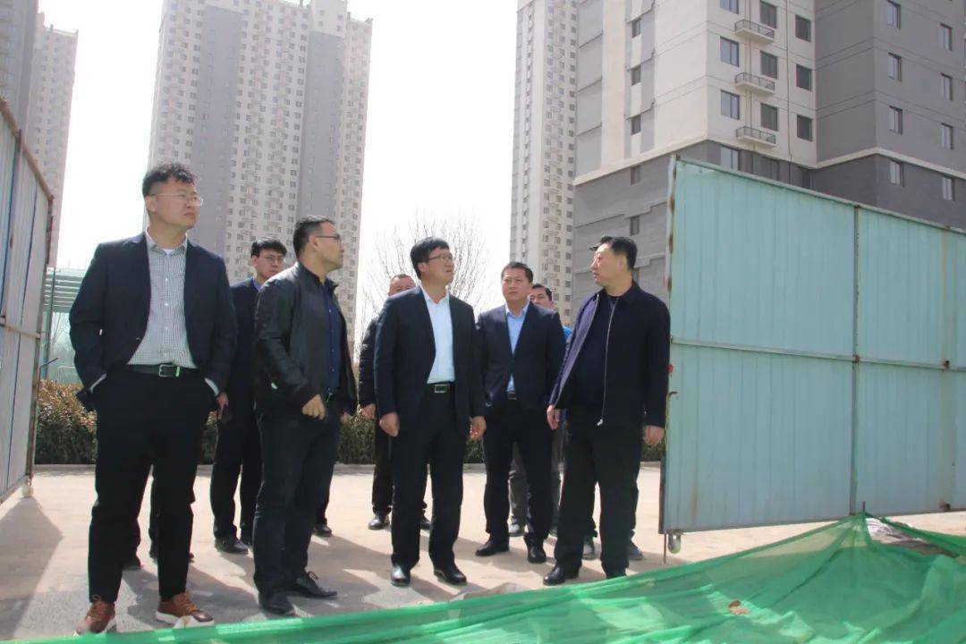 赵增永调研北镇新苑居民回迁工作