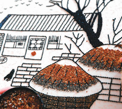 五谷杂粮画出致富路