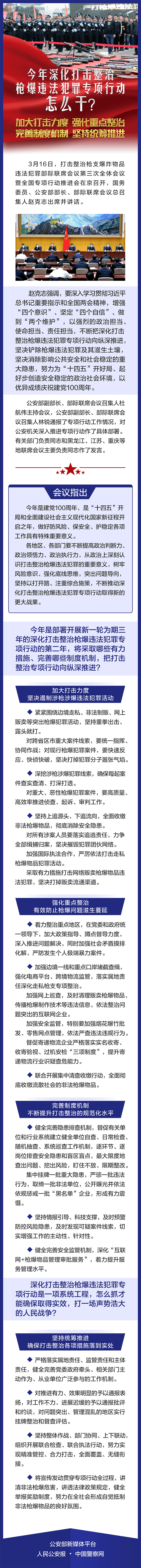 一图读懂 今年深化打击整治枪爆违法犯罪专项行动怎么干 头条