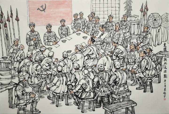 南梁红色故事 | 陕北红军到南梁