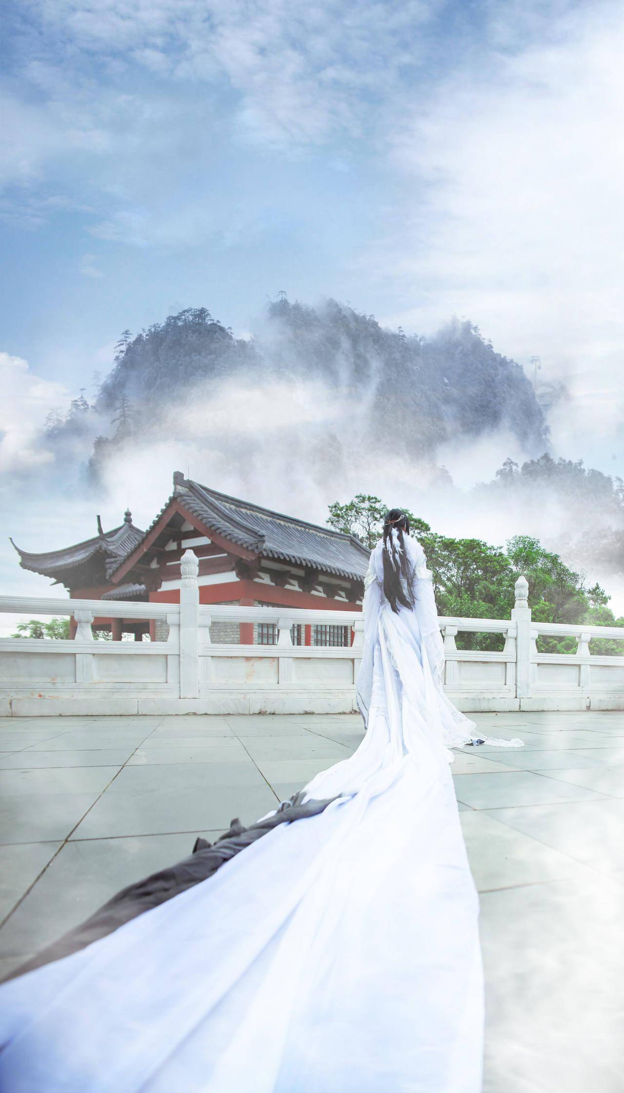 仙侠奇缘之花千骨~白子画cosplay