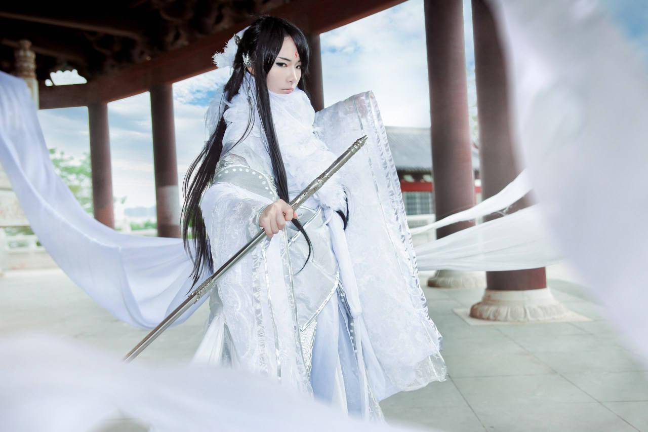 仙侠奇缘之花千骨~白子画cosplay