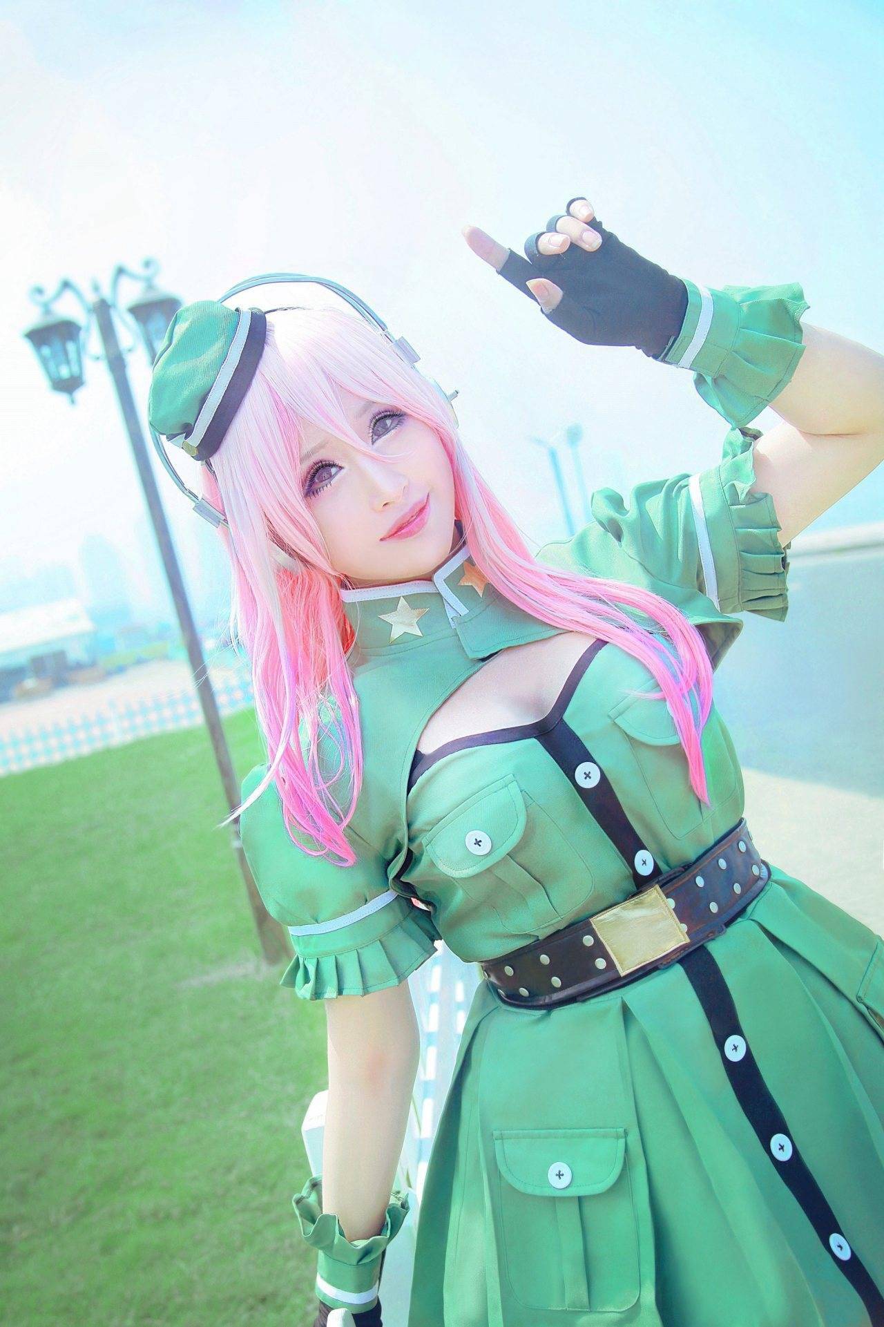 超级索尼子cosplay