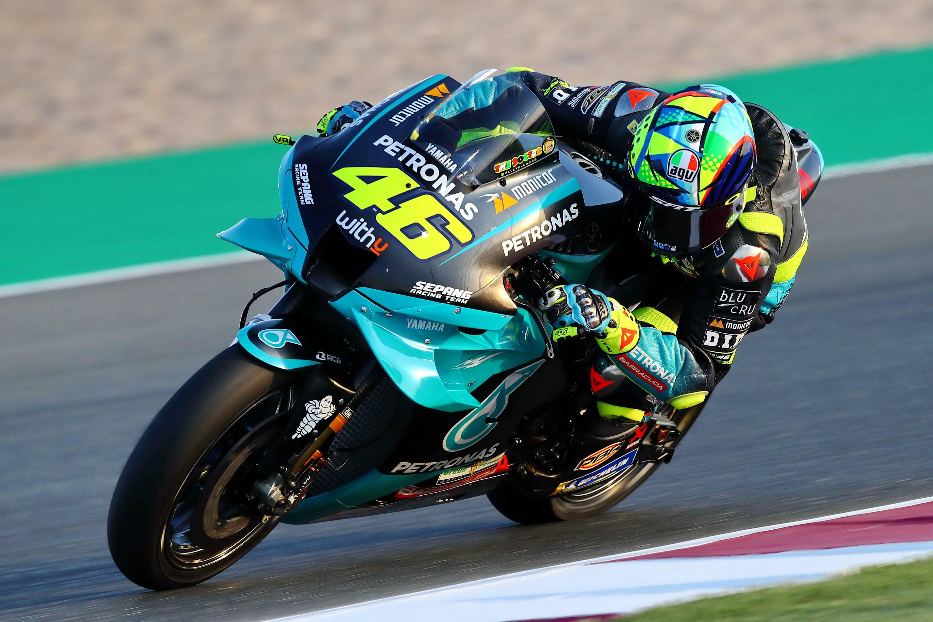 2021motogp卡塔尔季前测试vr46罗斯