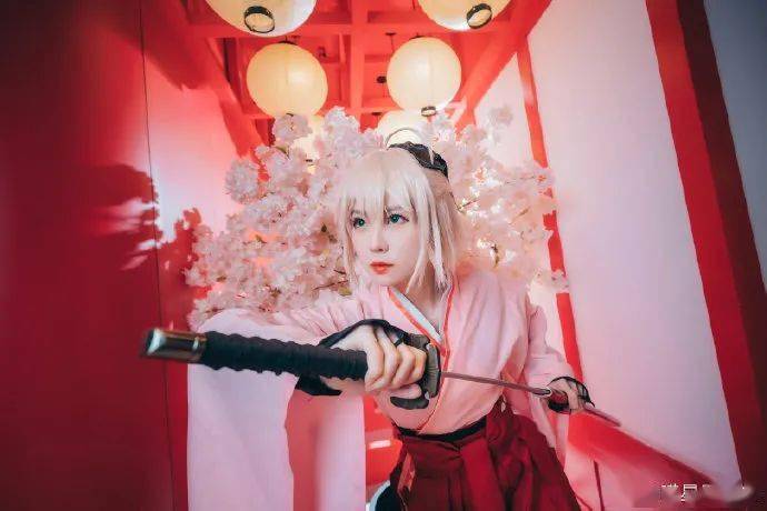 二次元cos女武士