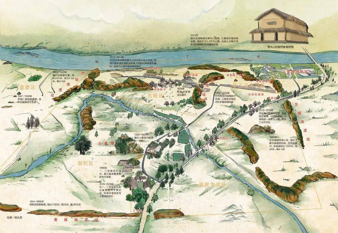 三星堆遗址三星堆遗址被称为"20世纪人类最伟大的考古发现之一",昭示