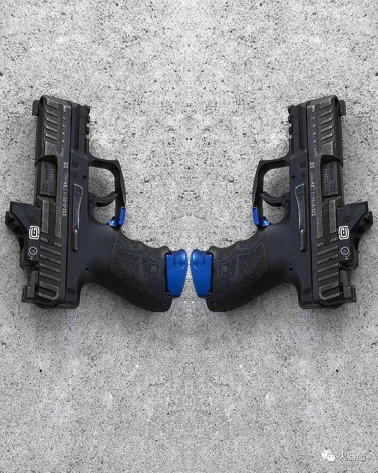 当红炸子鸡德国hk公司vp9系列手枪美图