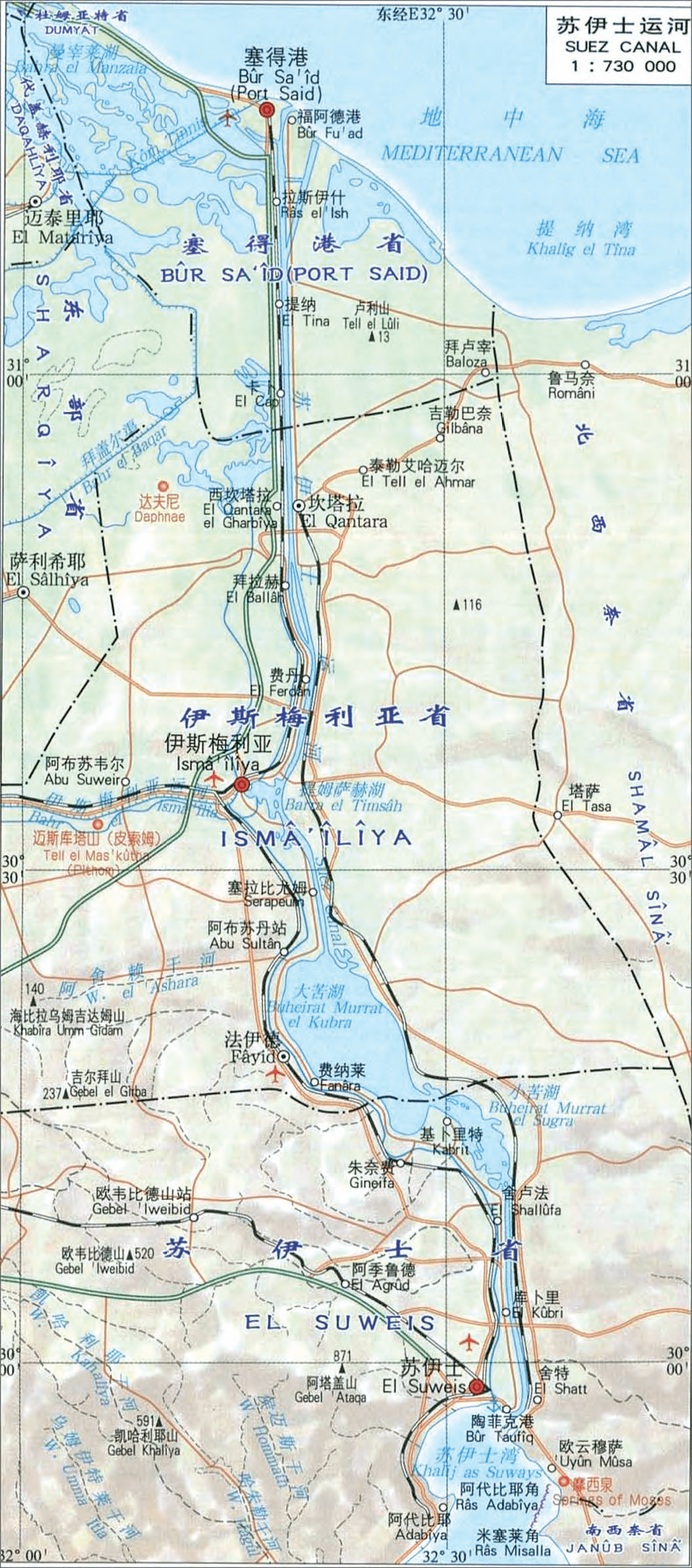 苏伊士湾地理位置图片