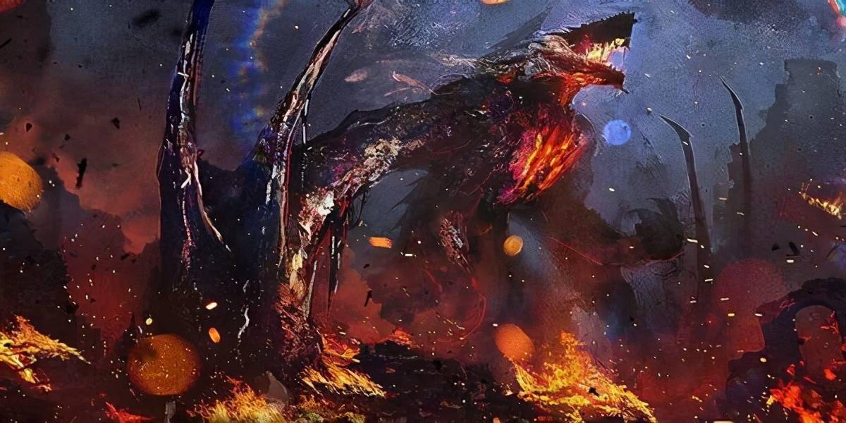 巨戟龙登场于《怪物猎人4》,也是该作的最终怪物,真实身份不明的超