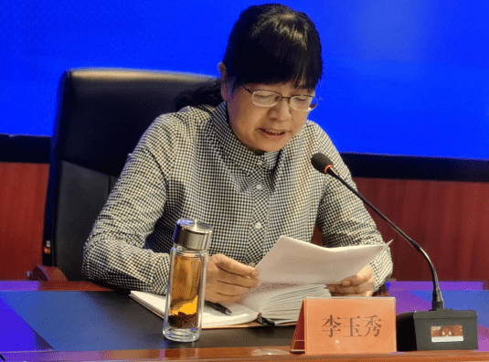 红古区副区长李玉秀发言会间,安宝结合红古区目前社会信用体系建设