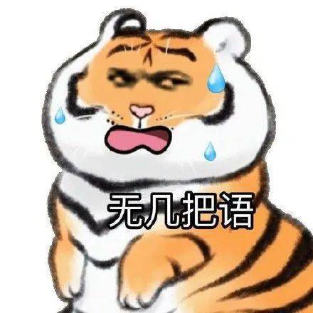 最近很火的小脑斧表情包这么萌的小老虎我还是第一次见
