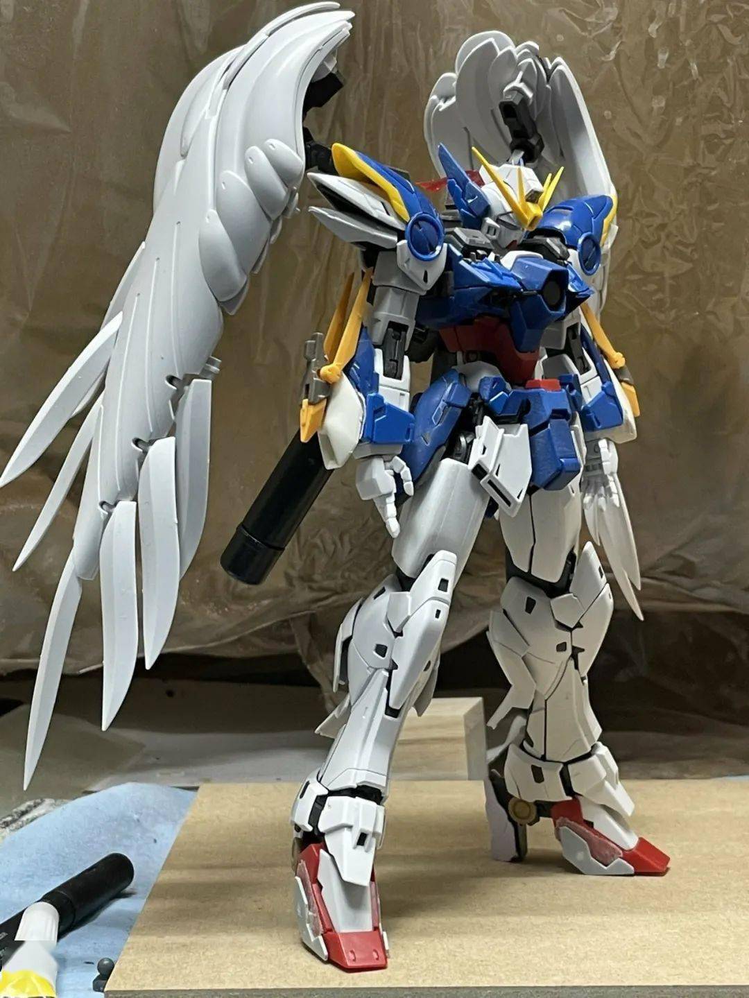 零号机配色ka版飞翼零式改ew这改造很eva