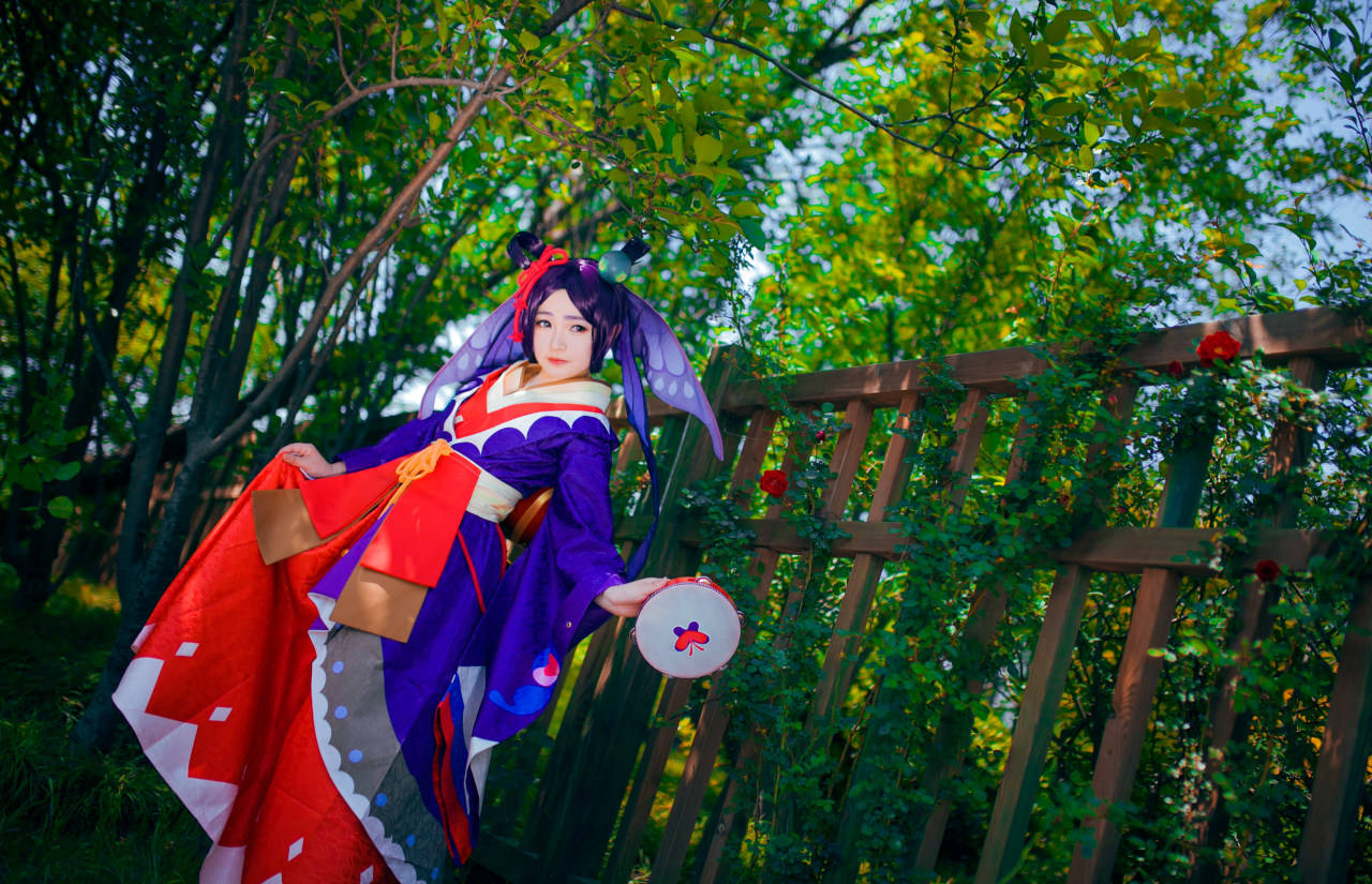 tya事务所阴阳师蝴蝶精cosplay