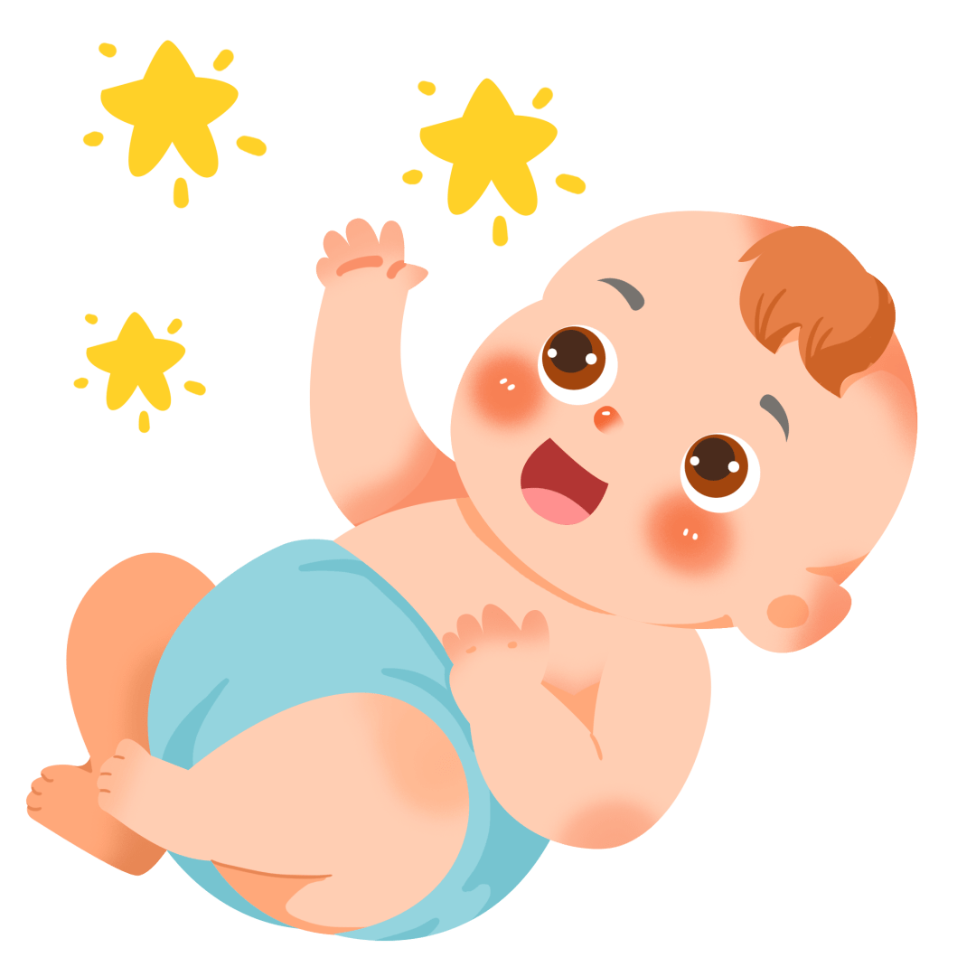 新生儿宝宝卡通图片图片