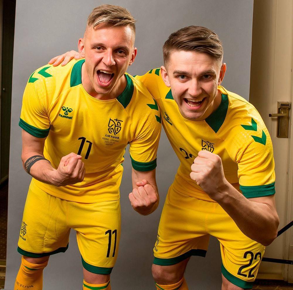 立陶宛国家队2021年主场球衣发布