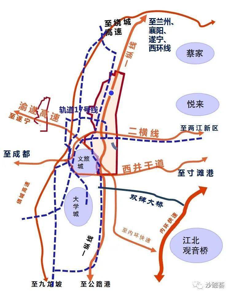 重庆礼嘉大桥位置图片