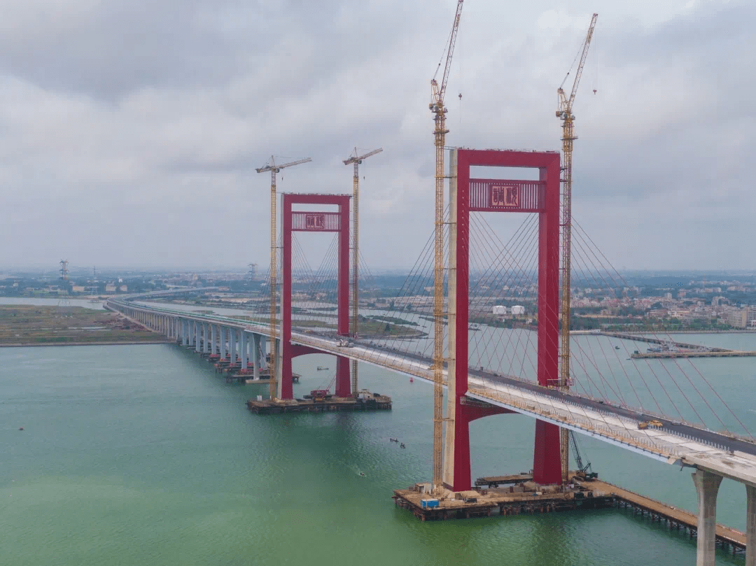 三牛齐聚调顺跨海大桥展雄姿