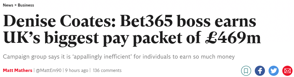 21亿英镑,英国女boss开挂人生:领养4个孩子,低调如路人.