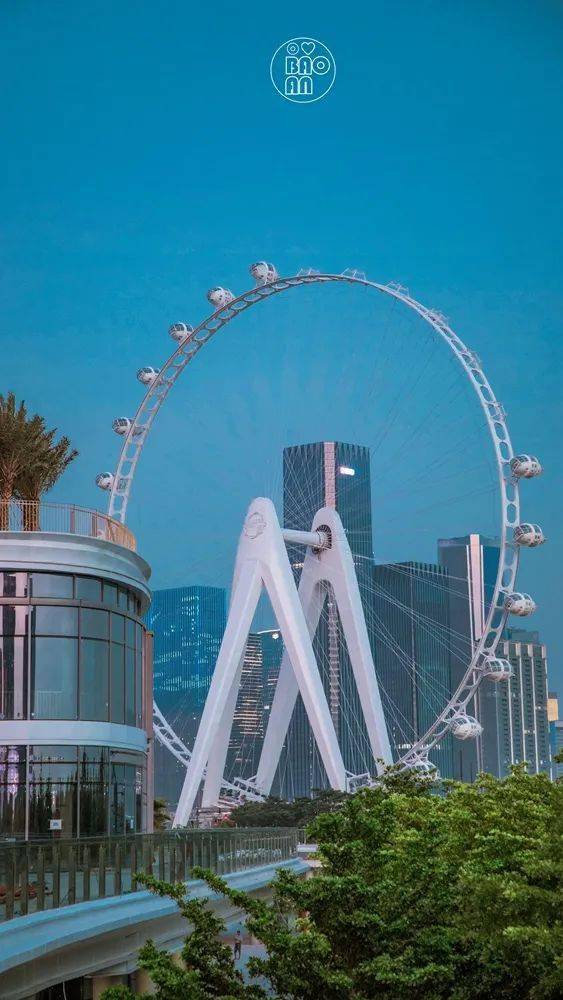 宝安新地标128米超级摩天轮18日正式开放票价也公布了