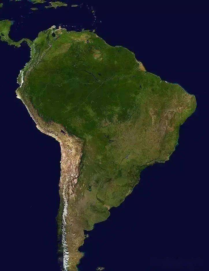 南美洲沙漠分布图图片